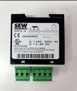 Rectificador de Freno SEW Eurodrive <span class=keywords><strong>BMP1</strong></span>,5 ~ 8256853 Nuevo y 100% Original ~ 5 Amperios ~ 500 Voltios - Product Image 3