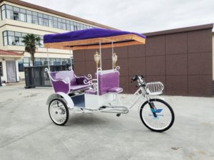 5 seater passenger Pedicab rickshaw Tuk Tuk Taxi <b>3</b> <b>Wheel</b> <b>Bike</b>/pedal pedicab/rickshaw with good price - Product Image 4