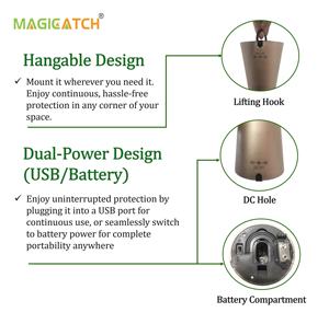 Ventiladores de Mesa Modernos Magicatch con Logotipo Personalizado, Dorados y Plateados, con Alimentación USB y por Batería, para Restaurantes, Cafeterías y Panaderías - Product Image 4