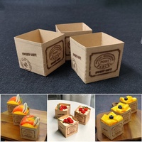 Nouvelle boîte à sushi en mousse Kraft, emballage pour desserts, plateau de cuisson, cadeau sucré, résistant à l'huile, aseptique, couleur personnalisée, doublure en aluminium
