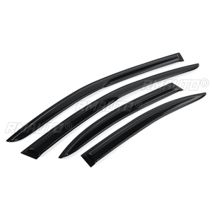 NEW 4 Pcs Black Car Side <b>Window</b> Visor Guard Vent <b>Cover</b> Trim Awnings Shelters Protection Guard for Mitsubishi Lancer 2008-2017 - Product Image 2