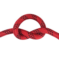 Corde d'escalade en polyester multifonction 10mm 35kN 50M de longueur pour le travail des arbres/le camping/la drisse/la balançoire/la voile