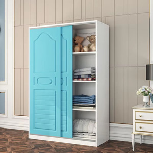 Modern Design Wood Simple Assembly Wardrobe Drawers for Bedroom Rental Room <b>Small</b> Apartment-Space-Saving Storage <b>Cabinet</b> - Product Image 2
