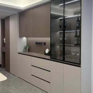 Credenza Moderna di Lusso <span class=keywords><strong>in</strong></span> Legno Massello con Grande Capacità per Soggiorno <span class=keywords><strong>in</strong></span> Villa, Appartamento, Casa - Product Image 2