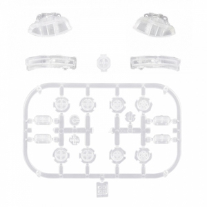 Boutons de manette transparents et colorés EXtremeRate pour la réparation des <span class=keywords><strong>jeux</strong></span> Nintendo <span class=keywords><strong>Switch</strong></span> <span class=keywords><strong>Oled</strong></span> - Product Image 1
