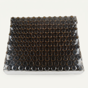 Flacon en verre scientifique de qualité supérieure à col vissé, récipient en verre fileté pour le stockage d'échantillons de laboratoire, verrerie chimique de précision - Product Image 1