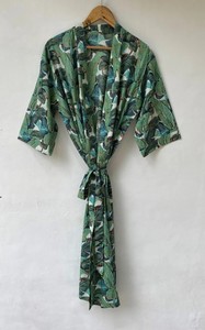Women's Floral Print <b>Kaftan</b> <b>Dress</b> Boho Style Relaxed Fit Long <b>Dress</b> Drawstring Waist Gathered Casual Wear Outfit - Product Image 5