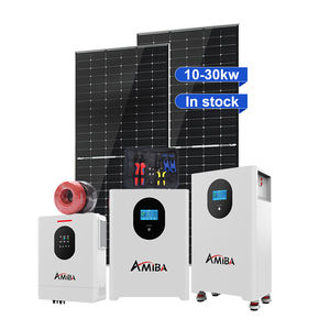 Sistema Completo de Energía Solar con Batería LiFePO4 de 5kw 10kw 20kw 30kw, Kit de Paneles Solares, Sistema de Generador Solar Híbrido Fuera de la Red para el Hogar - Product Image 1