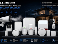 Système de sécurité IP WiFi 4G, système de sécurité domestique, technologie sans fil, dispositif anti-brouillage de signal, distance de 800 m, alternative à Ajax, Alexa