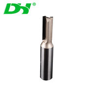 Outils de coupe diamantés PCD, fraise droite à 2 dents, embout de fraisage, personnalisé OEM & ODM, embouts diamantés pour le travail du bois