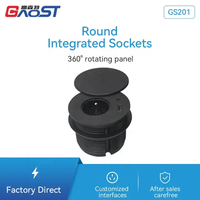 Grommet soket daya Grommet Prancis kualitas tinggi colokan daya soket tertanam Usb PD35W