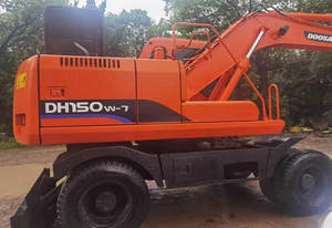 Envío Gratis, Precio Bajo, Excavadora Hidráulica de Ruedas Usada <span class=keywords><strong>Doosan</strong></span> DH150W-7, Modelo 2022, 15 Toneladas, Bomba y Motor Agrícolas en Stock - Product Image 6