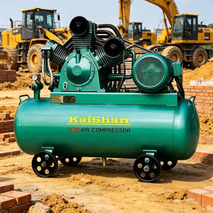 Compressori d'Aria a Pistone Elettrici Kaishan ad Alta Potenza ed Efficienza per Costruzioni Esterne Senza Necessità di Installazione Fissa 2.2-22KW - Product Image 1