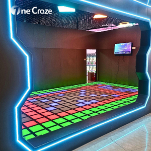Indoor Playground Illuminated <strong>LED</strong> Dance <strong>Floor</strong> 30x30cm <strong>Interactive</strong> Active <strong>Game</strong> <strong>Interactive</strong> <strong>Led</strong> <strong>Floor</strong> Tiles for Kid <strong>Games</strong> - Product Image 3