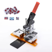 Machine à badges aimantés carrés FGK 63,5*63,5MM pour réfrigérateur, rotative, en tôle métallique, DIY, à attraction magnétique douce, garantie 1 an, Chine