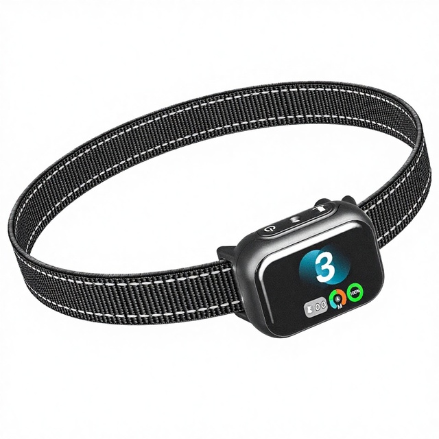 Cross-border New Pet AI Smart Collar for Dog Barking Stop & Training Model B601