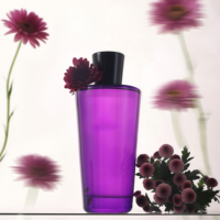 Bouteilles en verre personnalisées de grande capacité 500 ml 1000 ml, diffuseur de parfum d'ambiance longue durée pour la maison, huile essentielle avec bâtonnets