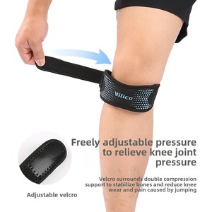 Sangle de soutien du tendon rotulien, attelle de genou <span class=keywords><strong>pour</strong></span> <span class=keywords><strong>ménisque</strong></span> déchiré, nouveau prix d'usine, vente en gros - Product Image 2