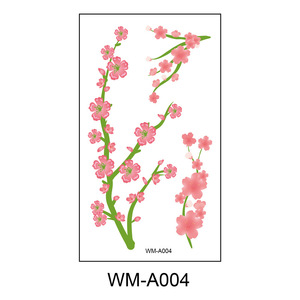 Piccoli abbaglianti <span class=keywords><strong>fiori</strong></span> dell'acquerello freschi adesivi temporanei del tatuaggio impermeabili - Product Image 5
