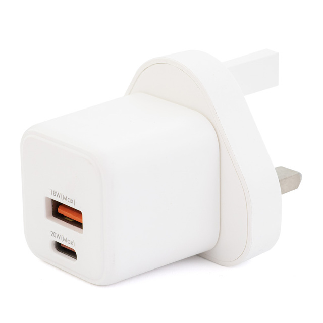 Travel Charger AU EU US UK 3 Pin Plug PD 20W Fast Charger USB-C Power Adapter Fast Charging 30W Cube Wall Charger for Phone
