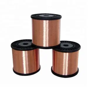 High quality 99.9% 0.1mm single strands coil winding copper wire