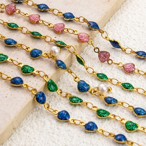 Nueva Pulsera de Acero Inoxidable de Estilo Retro a la Moda para Mujer, Cadena de Lujo Personalizada, Colores que no se Desvanecen, Diseño Fresco y Delicado - Product Image 1