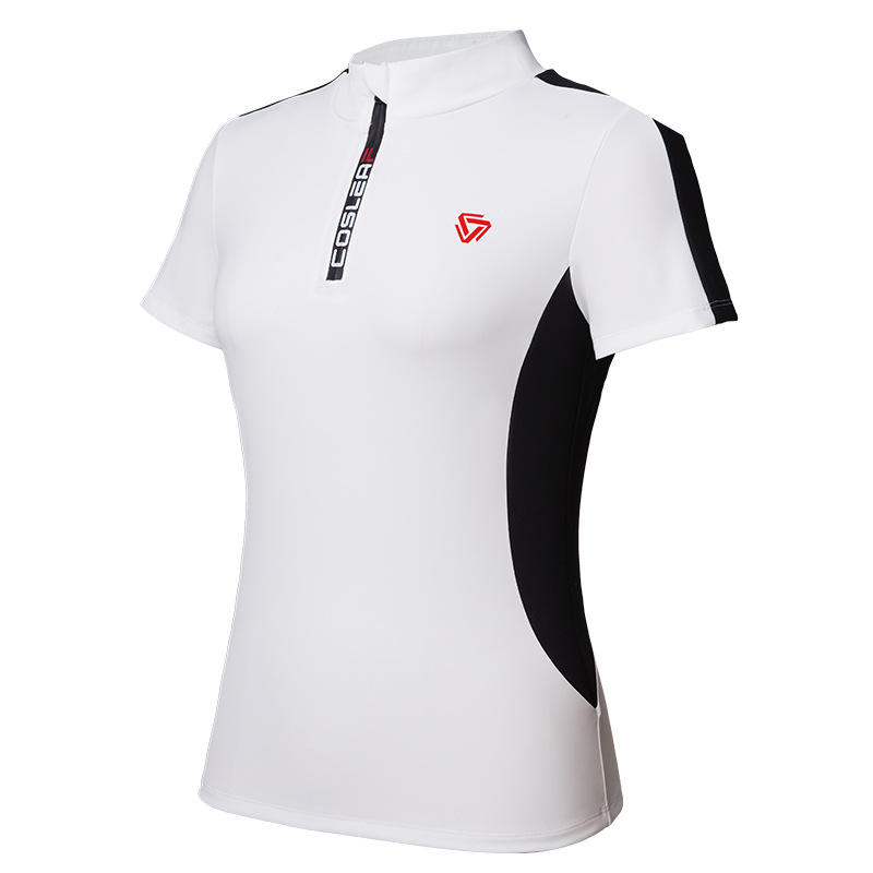 Women's white and black