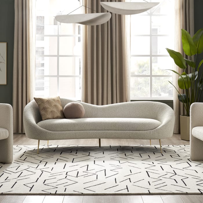 Modern style indoor furniture sofa metal hotel furniture new high-end living room sofa