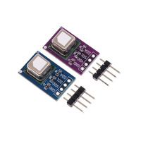 SCD40 SCD41 modul Sensor Gas CO2 karbon dioksida deteksi suhu dan kelembaban 2 in 1 papan komunikasi I2C