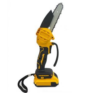 Mini Chainsaw 4 In Battery Powered Portable <b>Logging</b> And Pruning Tool - Product Image 3