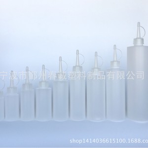 Hdpe Plastic Bottle 100ml With <b>String</b> And Pointed Spout For General Packaging - Product Image 4