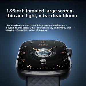 Reloj Inteligente con Pantalla Cuadrada <span class=keywords><strong>de</strong></span> Silicona, Pantalla AMOLED, Reloj Deportivo, Monitoreo <span class=keywords><strong>de</strong></span> Salud Durante Todo el Día, Pulsera Inteligente - Product Image 6