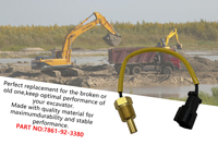 Capteur de température du liquide de refroidissement de haute qualité Donglian 7861-92-3380 pour excavatrice PC200-6 avec moteur 6D102 et garantie d'un an