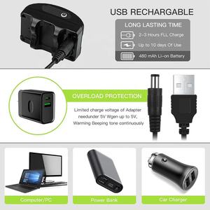 <span class=keywords><strong>Collar</strong></span> antiladridos para perros pequeños, dispositivo de adiestramiento con control remoto, recargable, con tecnología nueva - Product Image 5