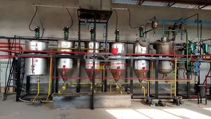 Usine de raffinage d'huile entièrement continue de 10 à 100 TPD pour usine de traitement d'hydrocarbures commerciale avec service d'installation - Product Image 5