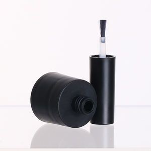 Flacon de vernis à ongles en plastique noir avec bouchon à vis HDPE, personnalisable avec logo, en gros, 5-15 ml - Product Image 6
