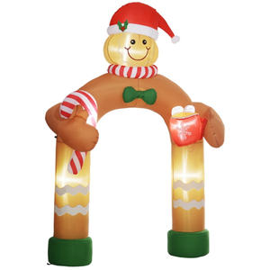 DB Christmas Snowman <b>Inflatable</b> <b>Outdoor</b> <b>Holiday</b> <b>Yard</b> <b>Decorations</b> Festive Christmas Decor for Your Home or Business Customizable - Product Image 4