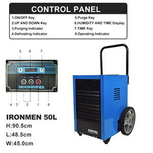 <span class=keywords><strong>เครื่อง</strong></span>ลดความชื้นขนาดใหญ่ <span class=keywords><strong>เครื่อง</strong></span><span class=keywords><strong>ฟอก</strong></span><span class=keywords><strong>อากาศ</strong></span><span class=keywords><strong>แบบ</strong></span><span class=keywords><strong>พก</strong></span><span class=keywords><strong>พา</strong></span> สำหรับใช้งานเชิง<span class=keywords><strong>พา</strong></span>ณิชย์ พร้อมระบบระบายน้ำ กำจัดความชื้น - Product Image 2