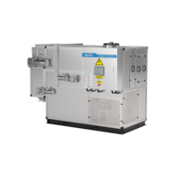 Sécheur de boues à courroie fermée à pompe à chaleur avec chauffage électrique, construction en acier inoxydable, contrôle automatique, refroidissement par eau