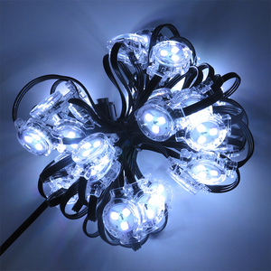 App pengontrol pintar dapat diprogram lampu <span class=keywords><strong>LED</strong></span> batu permata lampu Natal 5/10 Per tali tubuh aluminium dekorasi liburan - Product Image 4