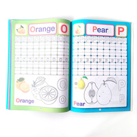 Libros de texto de escuela primaria Los niños de 2 a 7 años aprenden a leer y escribir letras en inglés divertidas matemáticas ABC impresión de libros de ejercicios
