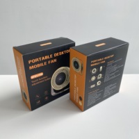 Ventilateur de bureau à piles 10000mAh, rechargeable, longue durée, portable, 100 vitesses, pour la maison, l'extérieur, ventilateur de table à commande tactile