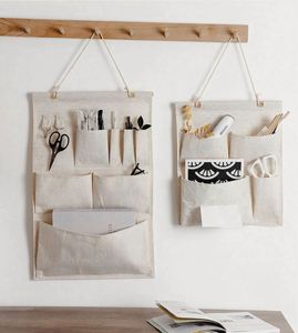 Collapsible Fabric Storage Organizer <b>Bin</b> Multi-Pocket Hanging <b>Caddy</b> for Kitchen Bathroom Office Wholesale - Product Image 3