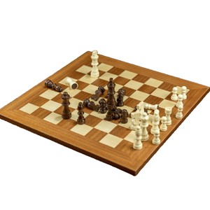 Set di <span class=keywords><strong>Scacchi</strong></span> in Legno Massello di Alta Qualità con Pezzi da <span class=keywords><strong>3</strong></span> Pollici per Bambini e Adulti - Product Image 5