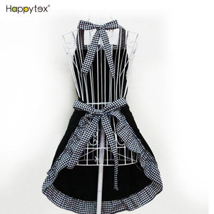 <span class=keywords><strong>Tablier</strong></span> <span class=keywords><strong>de</strong></span> <span class=keywords><strong>cuisine</strong></span> en coton, style Vintage, pour la <span class=keywords><strong>cuisine</strong></span>, à volants, pour les filles, avec poches, bon prix - Product Image 2