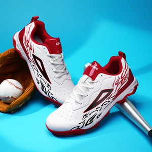 Chaussures de baseball professionnelles légères, tige en microfibre, semelle intermédiaire en MD, semelle extérieure en caoutchouc, chaussures de softball résistantes à l'usure - Product Image 1