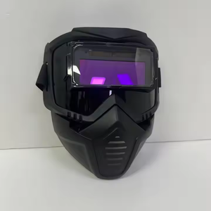 전문 자동 디밍 렌즈 용접 헬멧 여러 가지 빛깔의 안전 마스크 방풍 모래 증거 얼굴 보호대 어둡게 눈 보호 - Product Image 5