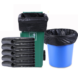 Rubbish Bag Heavy Duty Biodegradable Black Rubbish construction bag car trash bin bag