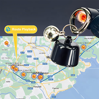 Mini traceur GPS pour animaux de compagnie, balise anti-perte intelligente, localisateur léger pour chats et chiens, localisateur de clés, traceur de bagages et de sacs à dos pour iOS et Android