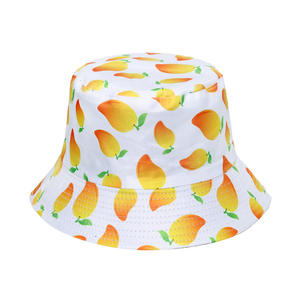 2025 lindo sombrero de cubo de fruta de cereza de sandía de fresa nuevo sombrero de sol con ala ancha regalo perfecto para pescadores escena al aire libre - Product Image 2